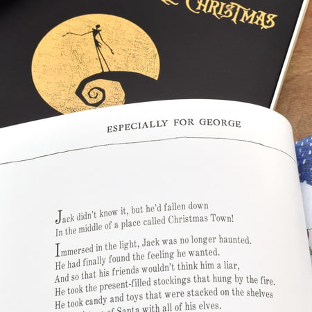 Personalised Timeless Nightmare Before Christmas Book from Go Find A Gift