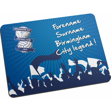 Personalised Birmingham City FC Legend Mouse Mat