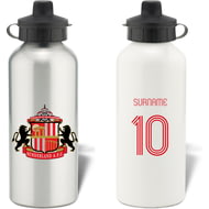 Personalised Sunderland AFC Retro Shirt Aluminium Sports Water Bottle