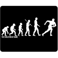 Personalised Evolution Mouse Mat For Rugby Players