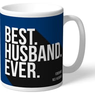 Personalised Bolton Wanderers Best Husband Ever Mug