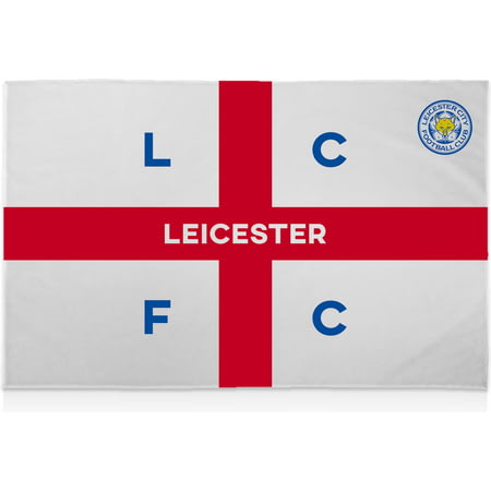 Personalised Leicester City FC England Supporters Club 8ft X 5ft Banner ...