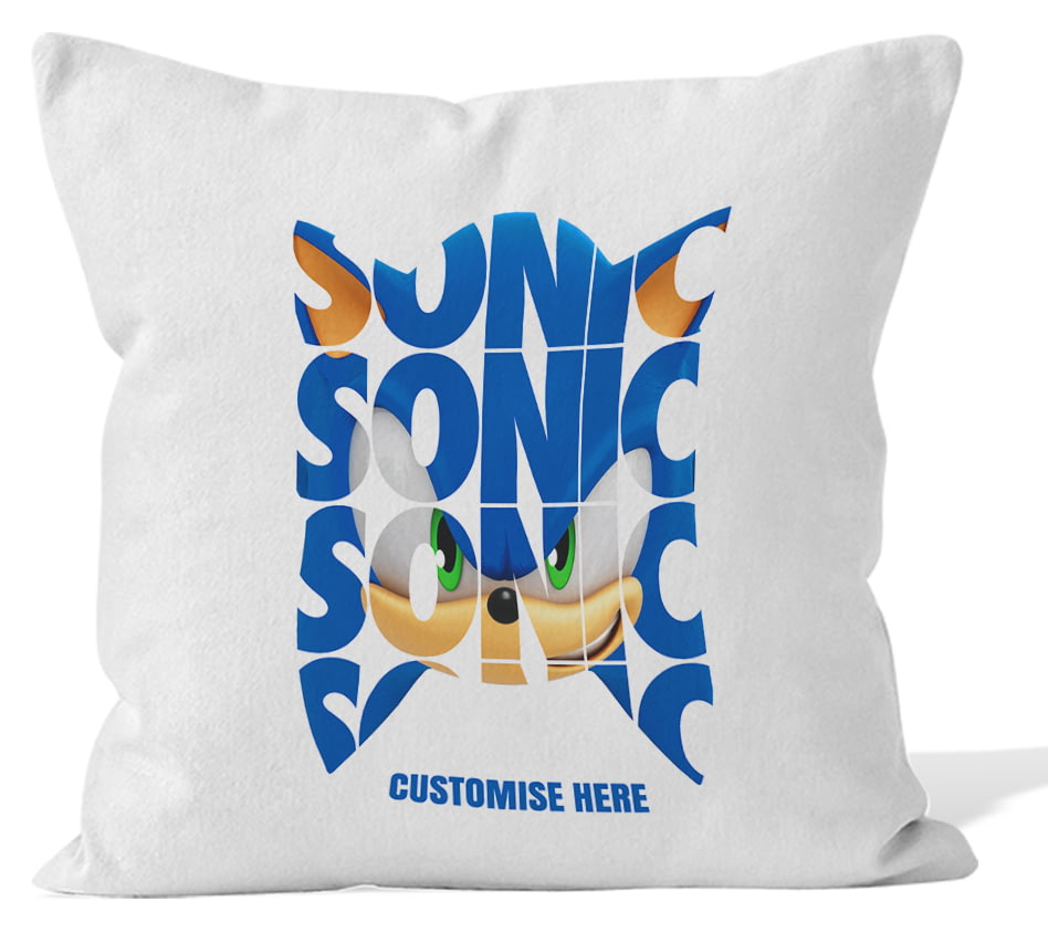 sonic the hedgehog cushion