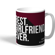 Personalised West Ham United Best Girlfriend Ever Mug