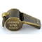 Personalised Engraved Antique Brass Acme Thunderer 58.5 Referee Whistle in Gift Box