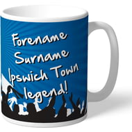 Personalised Ipswich Town FC Legend Mug