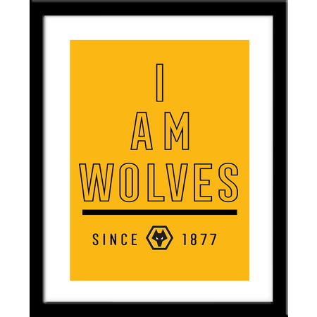 Personalised Wolves FC I Am Framed Print